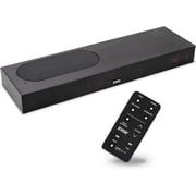 ZVOX AV835 Dialogue Clarifying Soundbar with 20 Levels of Voice Boost, Dual Woofers, HDMI-Compatible