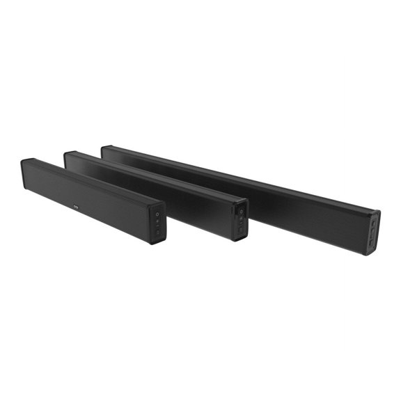 ZVOX Indoor Wireless 3.0-Channel MegaBass 57.1" Sound Bar with Remote Control, Black