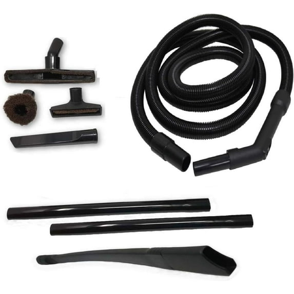 ZVac Compatible Attachment Kit Replacement for Shark Navigator Lift-Away Deluxe Upright Vacuum. Generic Shark Vacuum Extension Hose + Accessories Kit - Floor Brush, 24" Crevice, Micro Attachments