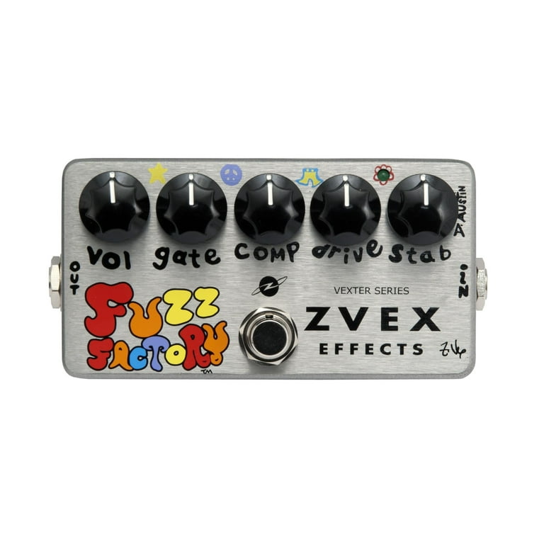 ZVex Effects Vexter Fuzz Factory Guitar Pedal with Volume ZVex Effects Vexter Fuzz Factory Guitar Pedal with Volume