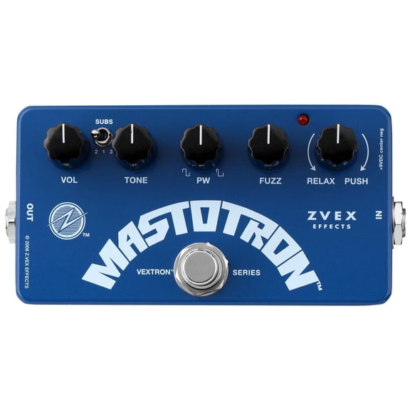Zvex Mastotron Silicon Fuzz Guitar Effects Pedal