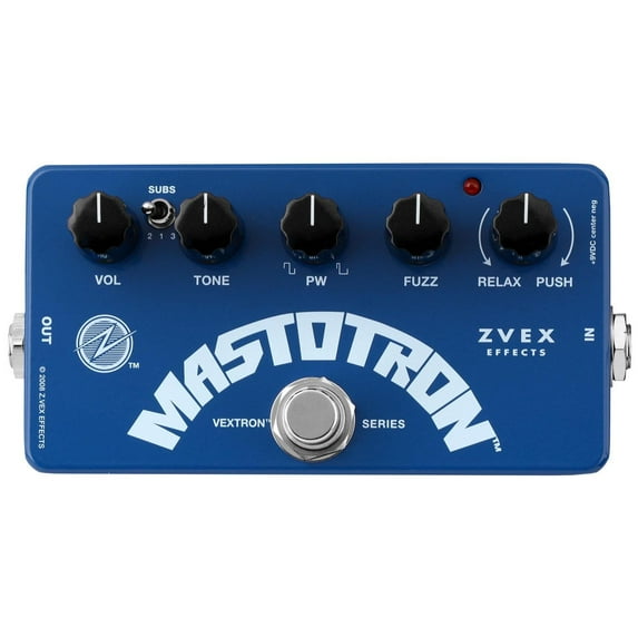 Zvex Mastotron Silicon Fuzz Guitar Effects Pedal