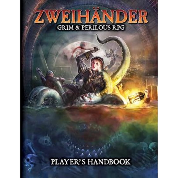 Pre-Owned ZWEIHANDER RPG: Player's Handbook (Hardcover 9781524855444) by Daniel D. Fox