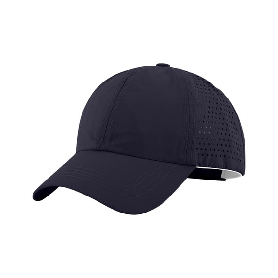 ZWGHEBK Ponytail Baseball Cap for Women Mesh Quick Dry Baseball Hat with Ponytail Hole Adjustable Trucker Baseball Cap Breathable Mesh Back Ponycap, Navy, One Size