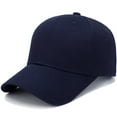 thumbnail image 1 of ZWGHEBK Solid Color Baseball Cap Breathable Snapback Hat Sun Hat for Men Women, Washed-Cotton Plain Baseball Cap, Vintage Adjustable Unstructured Hats, Blue, One Size, 1 of 4