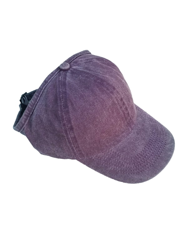 Unisex Baseball Caps for Women Adjustable Size Sun Hat Men Breathable Half Hollow Top Solid Color Baseball Cap for Running Workouts and Outdoor, One Size