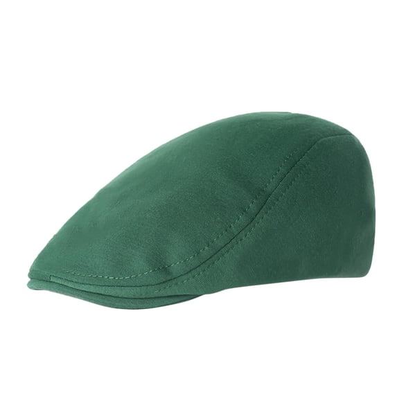 ZWGHEBK Unisex Flat Cap Newsboy Hats for Men, Women Summer Casual Elastic Newsboy Hats, Lightweight Summer Flat Cap Summer Driving Cap Thin Newsboy Cap, Green, One Size