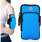 ZWHong Running Phone Holder, Universal Phone Armband for iPhone & Samsung, Workout Phone Holder with Arm Band, Secure Running Armband for Men & Women, Gym Exerc