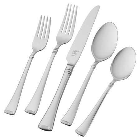 ZWILLING - Henckels Angelico 45-pc 18/10 Stainless Steel Flatware Set - Stainless Steel