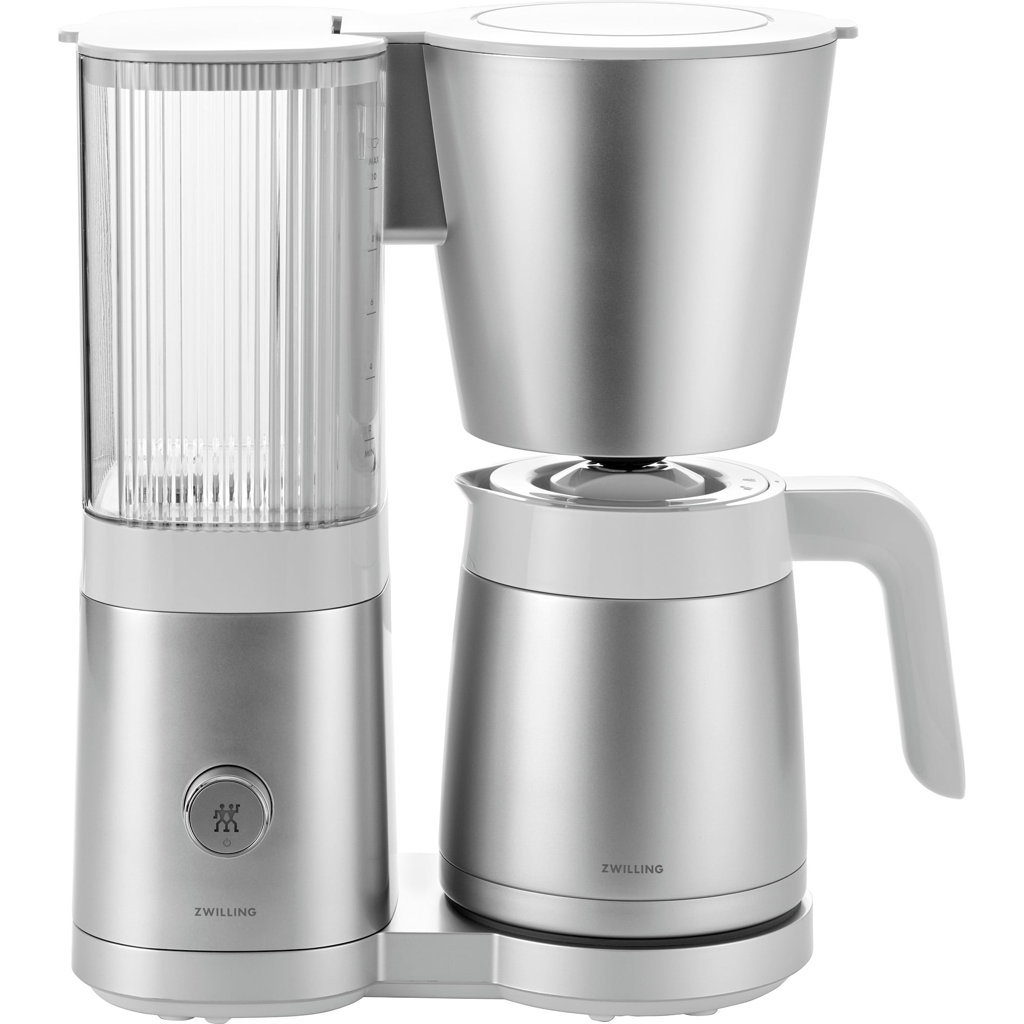 GE Drip Coffee Maker With Timer | 10-Cup Thermal Carafe Pot Keeps Coffee  Warm for 2 Hours | Adjustable Brew Strength | Wide Shower Head for Maximum