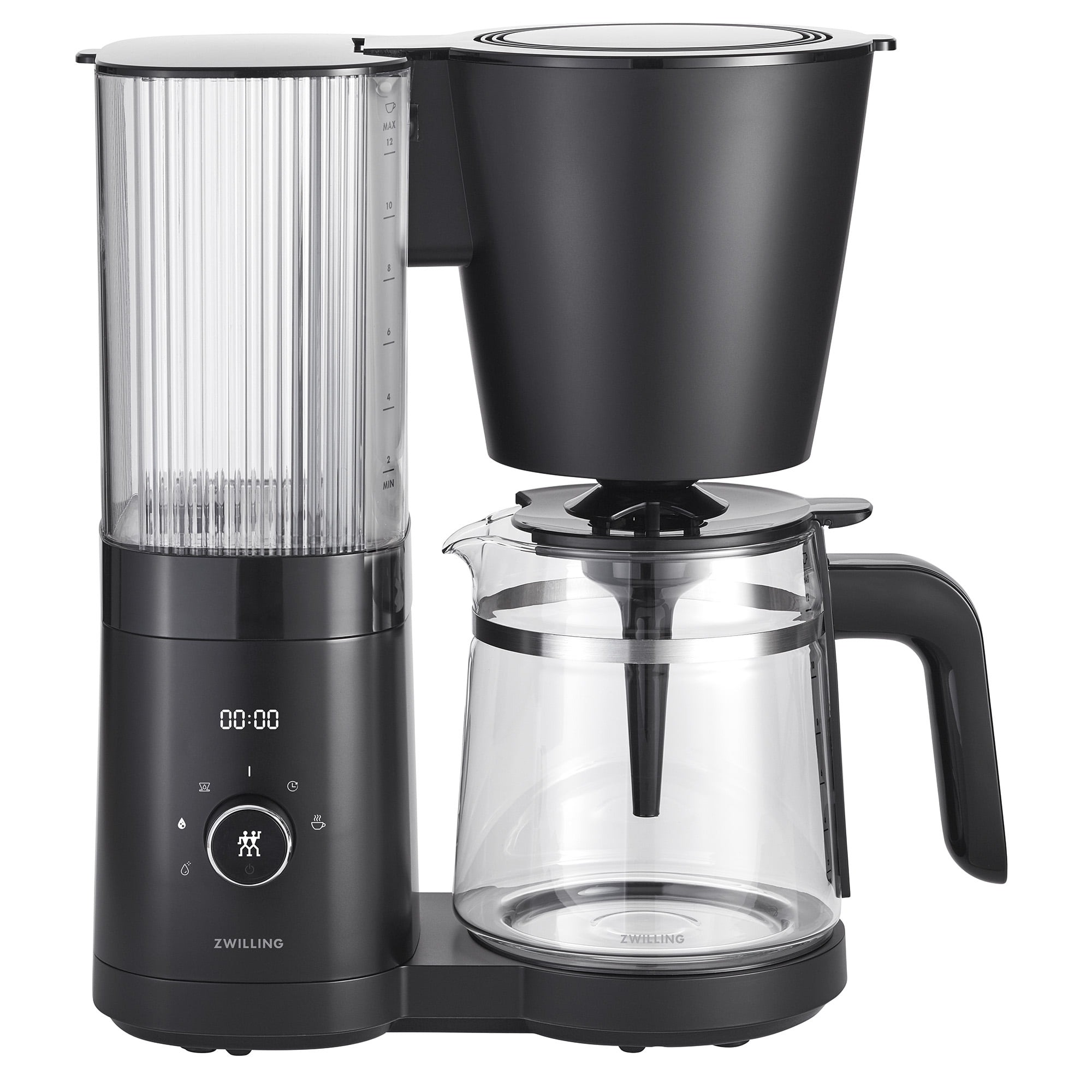  ZWILLING Enfinigy Glass Drip Coffee Maker 12 Cup, Awarded the  SCA Golden Cup Standard, Black: Home & Kitchen