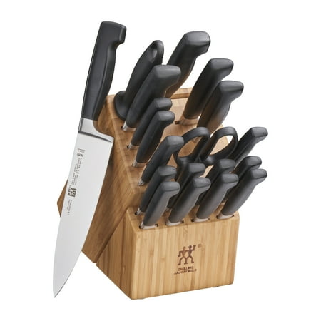 ZWILLING - Henckels Four Star 20-pc Knife Block Set - Brown