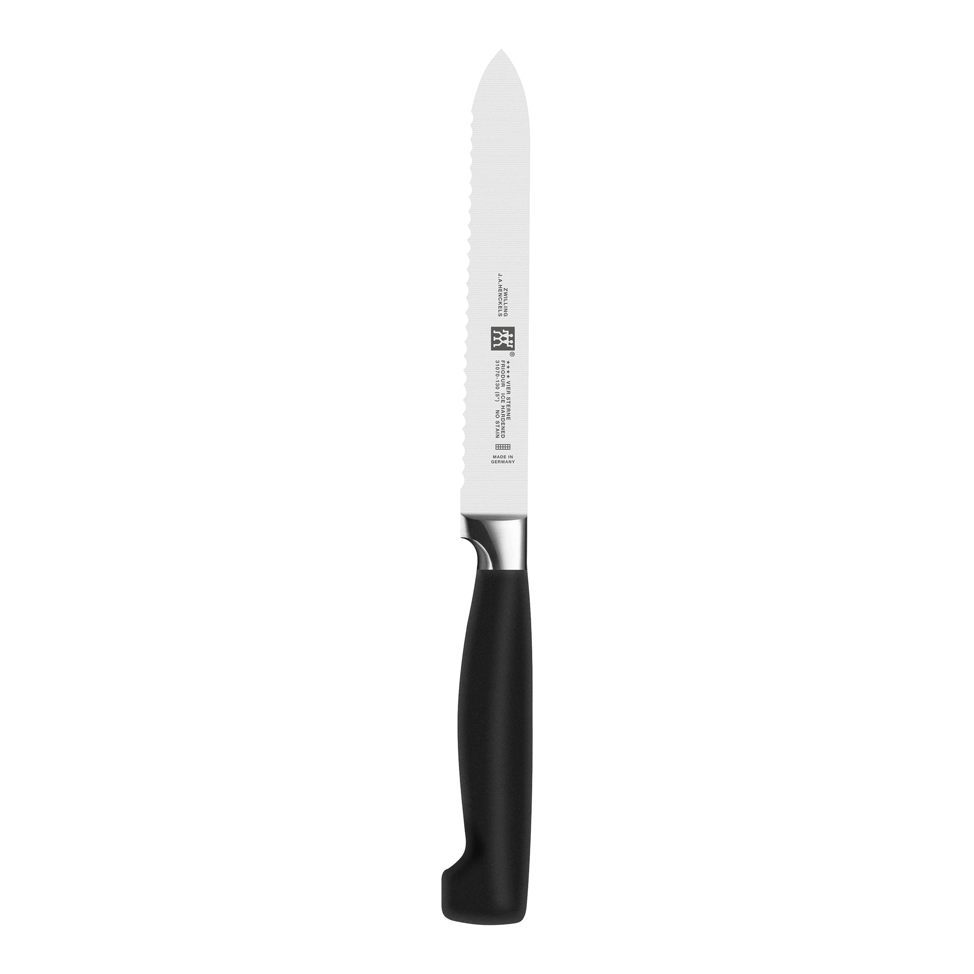 ZWILLING J.A. Henckels ZWILLING Four Star 5-inch Serrated Utility Knife