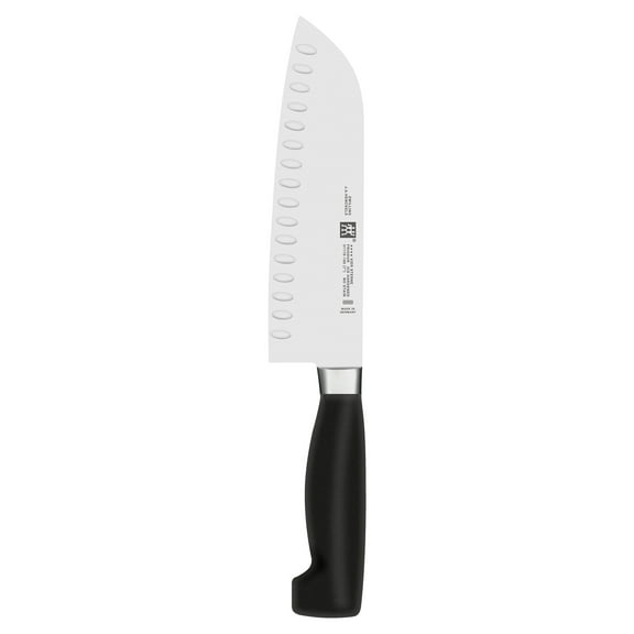 ZWILLING Four Star 7-inch Hollow Edge Santoku Knife