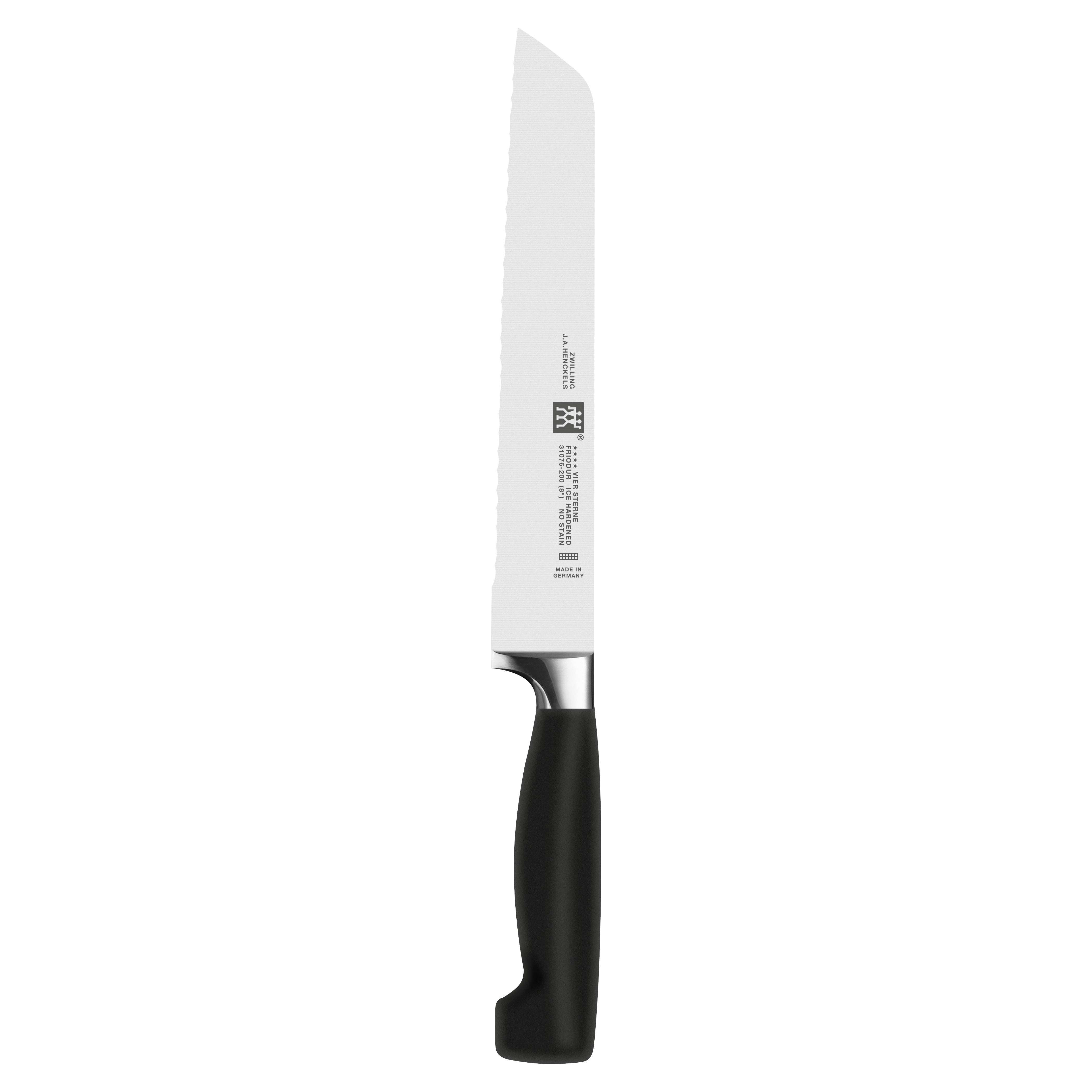 Zwilling Four Star 8-Inch High Carbon Steel Serrated Bread Knife