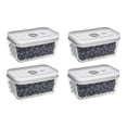 thumbnail image 1 of ZWILLING Fresh & Save 4-pc Small Glass Vacuum Sealer Food Storage Containers with Airtight Lids, 1 of 4