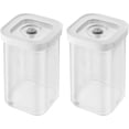 thumbnail image 1 of ZWILLING Fresh & Save Cube Boxes, Plastic, Airtight Dry Food Storage Container, 2-pc Small Medium Height Cube Set, 2S Container, .87-qt, 1 of 13