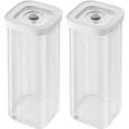 thumbnail image 1 of ZWILLING Fresh & Save Cube Boxes, Plastic, Airtight Dry Food Container, 2-pc Small Tall Cube Set, 3S Container, 1.4-qt, 1 of 13