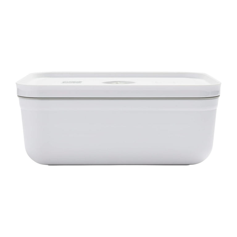ZWILLING Fresh & Save Plastic Lunch Box, Airtight Food Storage Container,  Meal Prep Container, BPA-Free, White - Large 