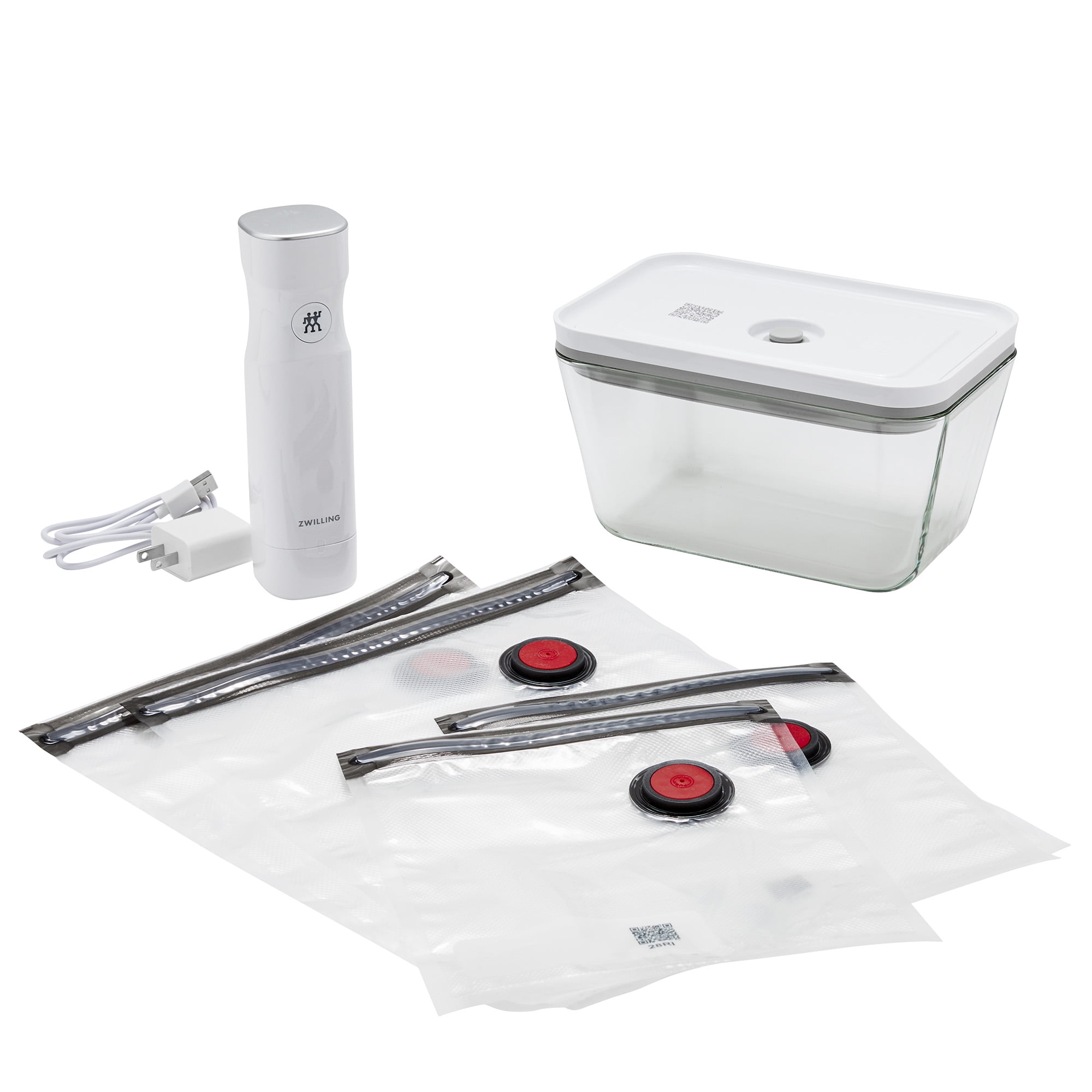 保存容器・ケース ZWILLING FRESH & SAVE VACUUM STARTER SET Amazon.com: ZWILLING Fresh & Save Vacuum Sealer Machine 6-pc