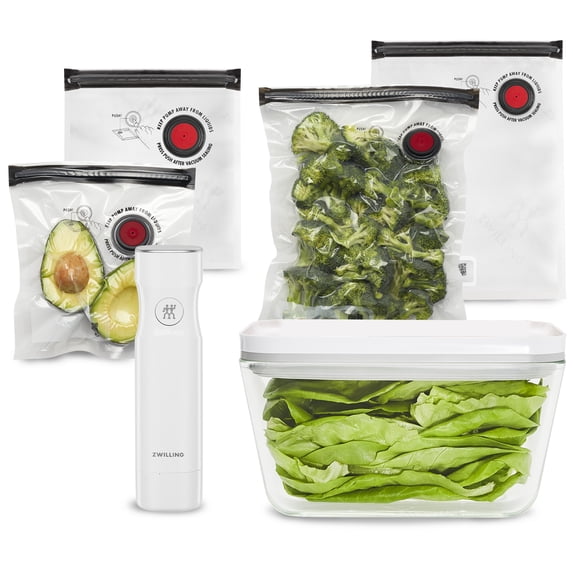 ZWILLING Fresh & Save 6-pc Glass Vacuum Starter Set