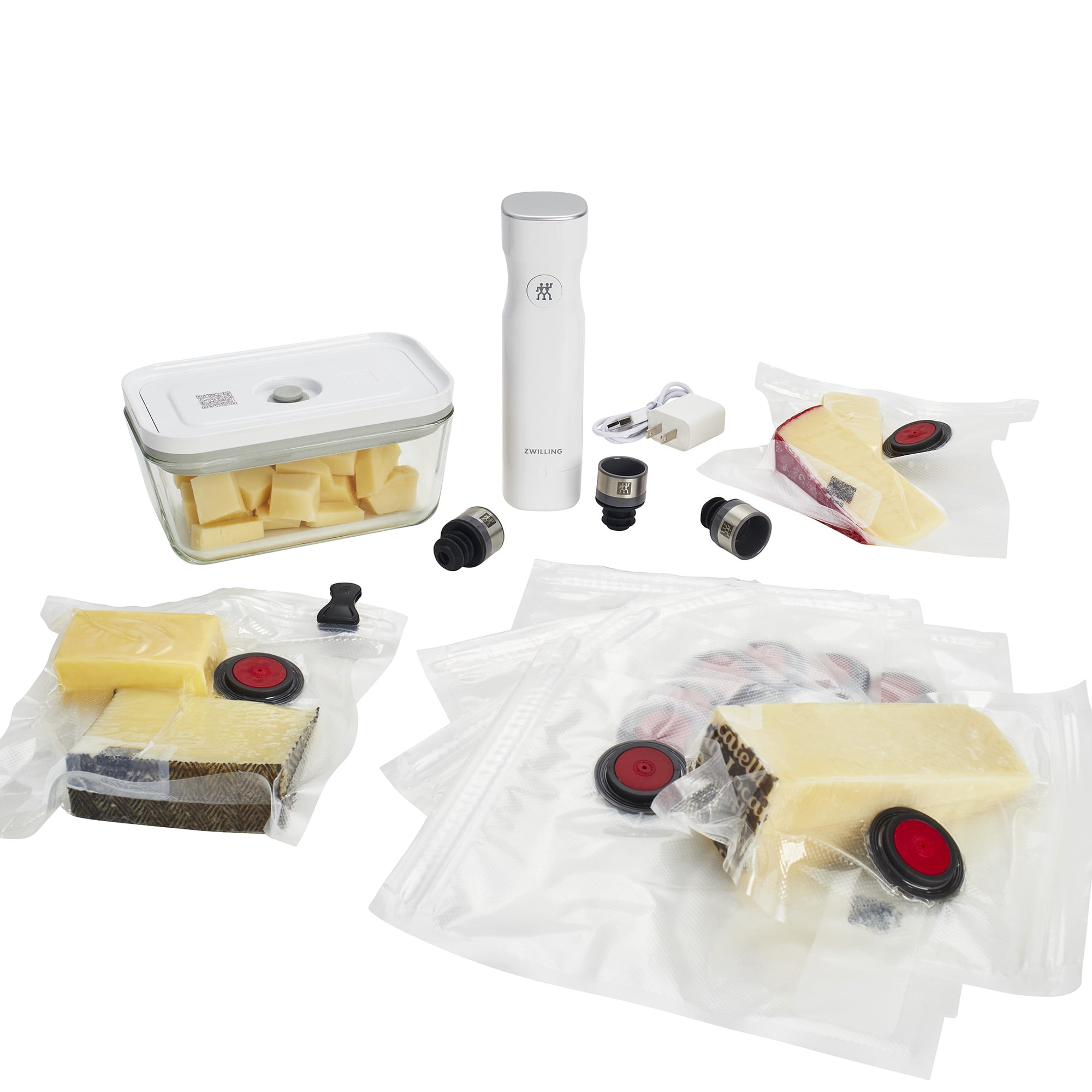 Free Shipping! ZWILLING 7-pc Fresh & Save Vacuum Sealer Free Shipping! ZWILLING 7-pc Fresh & Save Vacuum Sealer
