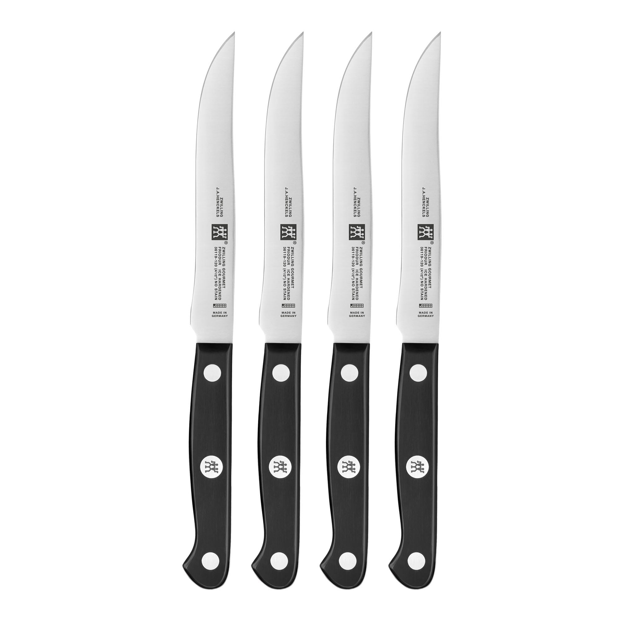 Zwilling J.A. Henckels Gourmet 4 inch Paring Knife, Black POM Handles