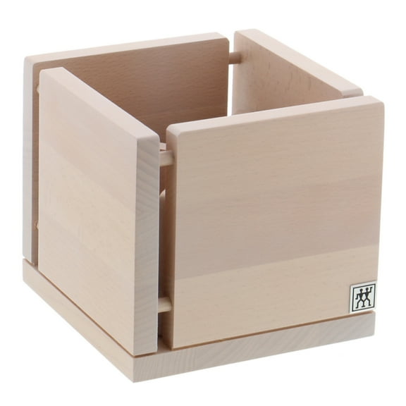 ZWILLING Italian Kitchen Utensil Organizer - White-Colored Beechwood
