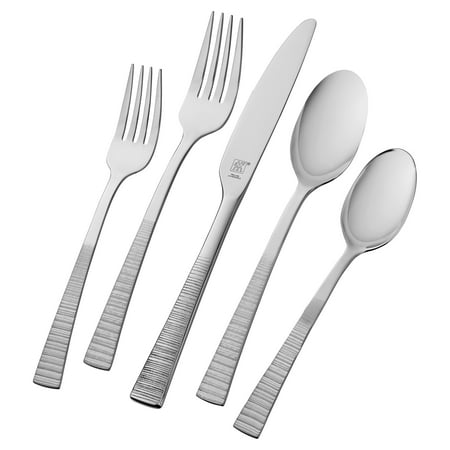ZWILLING - Henckels Kingwood 42-pc 18/10 Stainless Steel Flatware Set - Stainless Steel