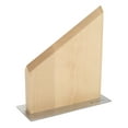 thumbnail image 1 of ZWILLING Magnetic Storage Block, Stainless Steel Base (no knives included) - Natural Light Brown, 1 of 4