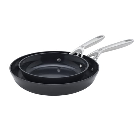 ZWILLING Motion Ceramic Hard Anodized 2-pc Aluminum Nonstick Fry Pan Set