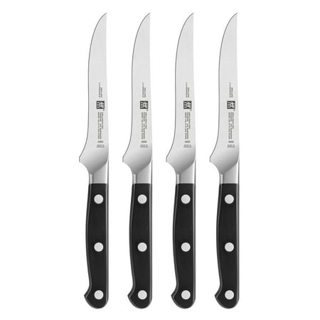 ZWILLING - Pro 4-pc Steak Knife Set - Black