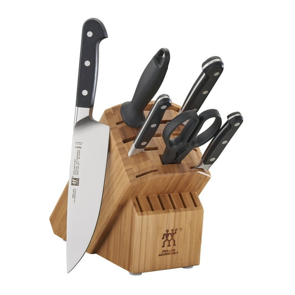 ZWILLING Pro 7-pc Knife Block Set - Bamboo
