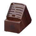 thumbnail image 1 of ZWILLING Pro Ashwood 21-Slot Knife Block - Walnut Stain, 1 of 1