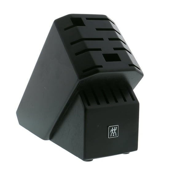 ZWILLING Pro Rubberwood 16-slot Knife Block - Black