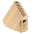 thumbnail image 1 of ZWILLING Pro Rubberwood Studio 6-slot Knife Block, 1 of 4