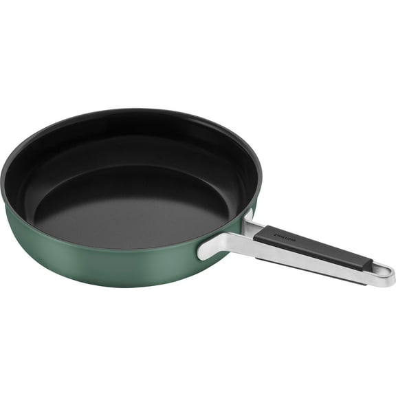 ZWILLING Pure 11-inch Stainless Steel Ceramic Nonstick Fry Pan, Green