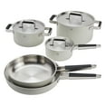 thumbnail image 1 of ZWILLING Pure 8-pc Stainless Steel Cookware Set, Ivory, 1 of 7