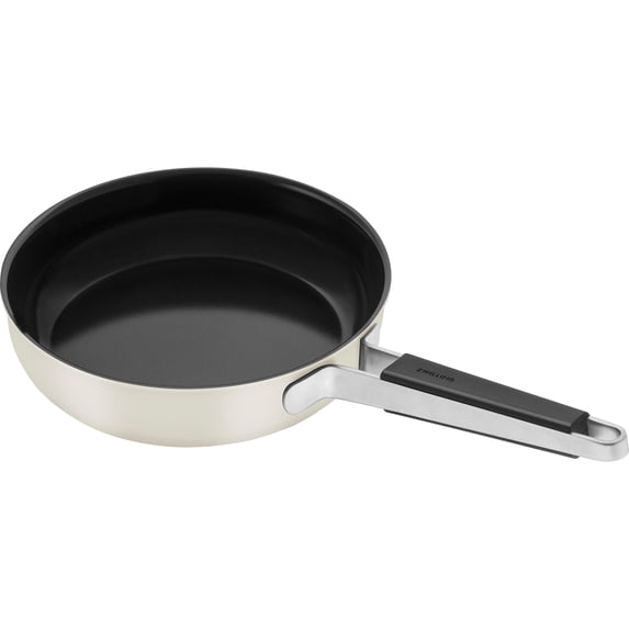 ZWILLING Pure 9.5-inch Stainless Steel Ceramic Nonstick Fry Pan, Ivory