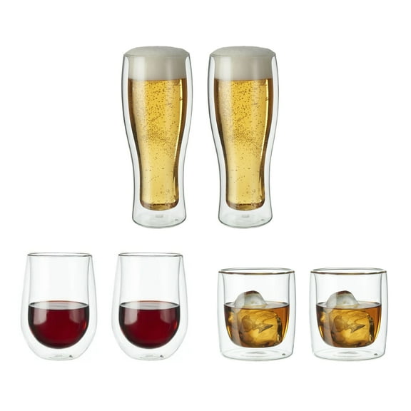 ZWILLING Sorrento 6-pc Double-Wall Entertaining Glassware Set