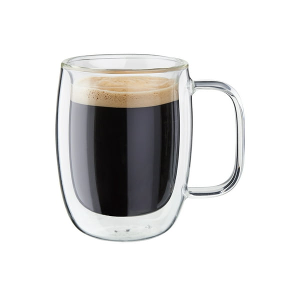 ZWILLING Sorrento Plus 2-pc Double-Wall Glass Double Espresso Mug Set