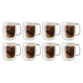 thumbnail image 1 of ZWILLING Sorrento Plus 8-pc Double-Wall Glass Coffee Mug Set, 1 of 5