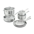 thumbnail image 1 of ZWILLING Spirit 3-ply 10-pc Stainless Steel Cookware Set, 1 of 8