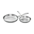 thumbnail image 1 of ZWILLING Spirit 3-ply 2-pc Stainless Steel Fry Pan Set, 1 of 10