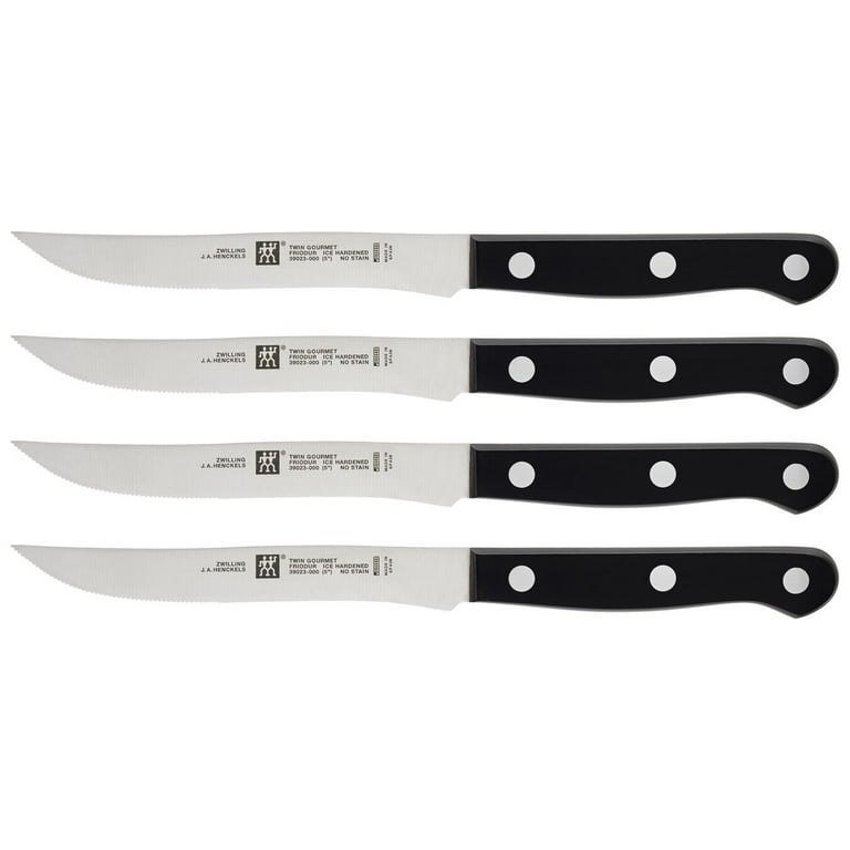  ZWILLING J.A. Henckels ZWILLING Knives Steak Knife Set,  Brown/Stainless Steel: Home & Kitchen