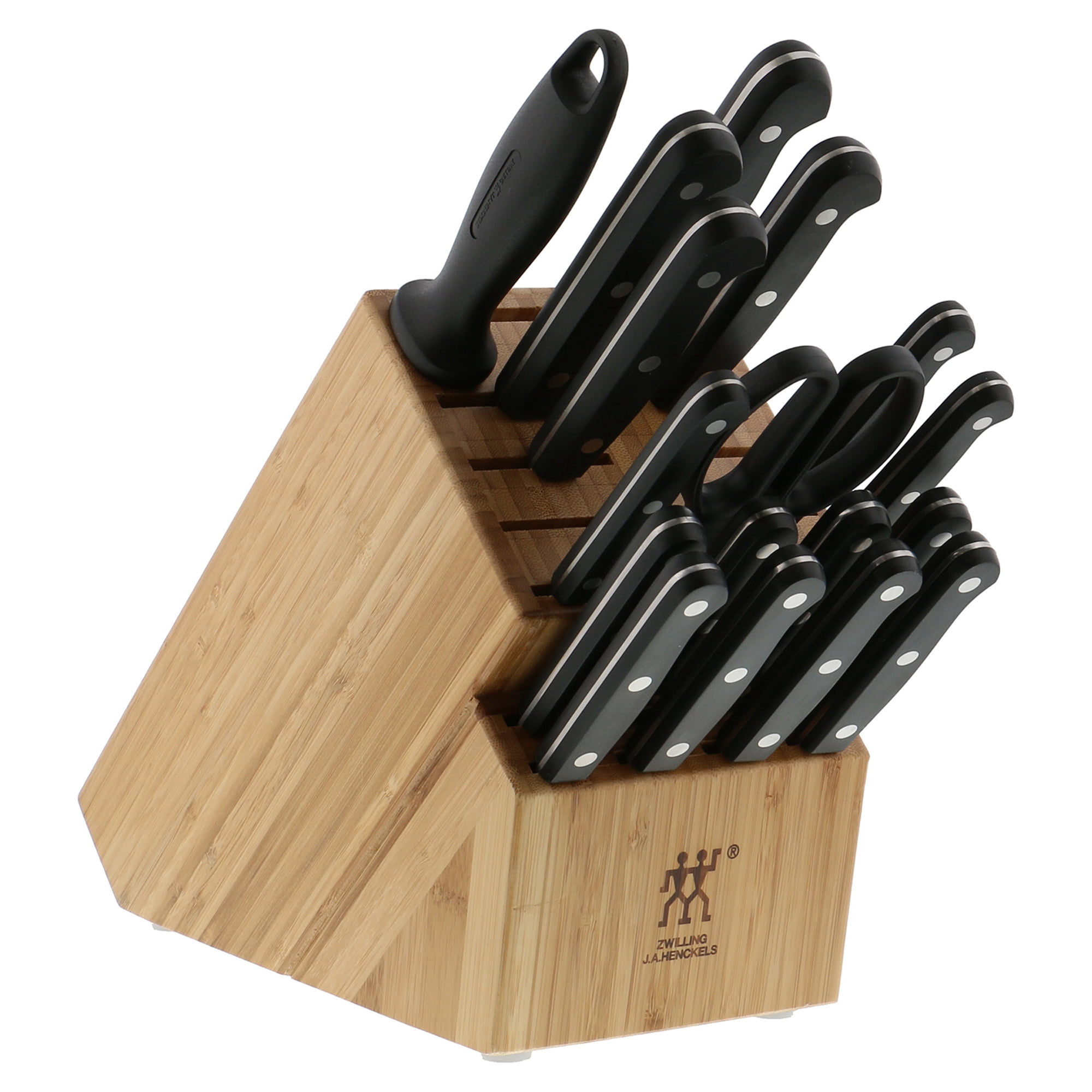 ZWILLING J.A. Henckels ZWILLING TWIN Gourmet Classic 18-Piece Knife Block Set
