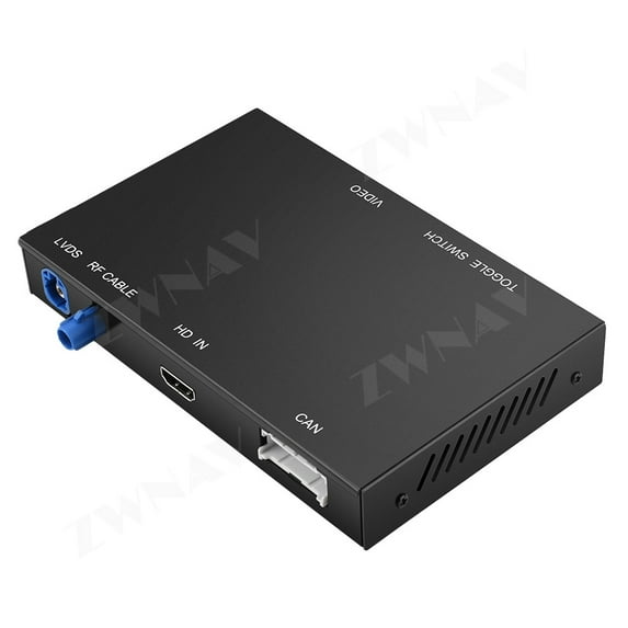 ZWMAV Wireless CarPlay module Wired Android Auto Applicable for Audi S3/S4/S5/S6/S7/A3/A4/A5/A6/A7/A/A4L/A8L/Q5/Q7/Q2L/Q3/Q5L/B9 models Decoder box supports mirror link, camera, GPS, Siri, YouTube