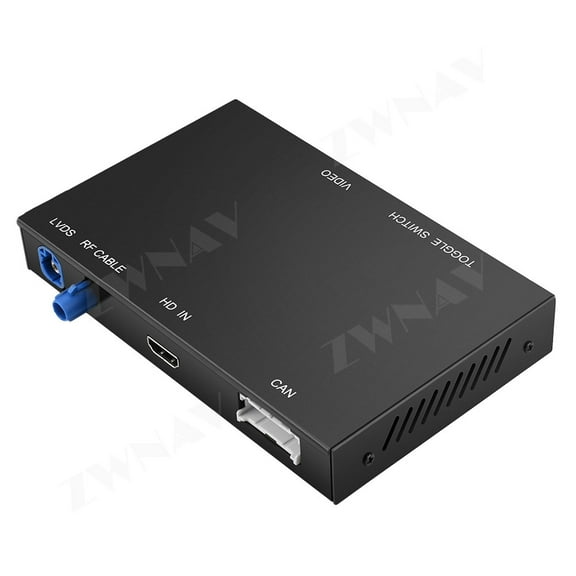 ZWMAV wireless CarPlay module wired Android Auto suitable for Benz A/B/C/ES/GLA/GLK/ML/CLA/SLK/CLS models NTG4.5 decoding box supports mirror link, camera, GPS, Siri, YouTube, etc