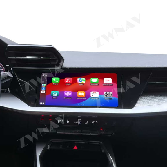 ZWNAV 10.1 inch Touch Screen Car Radio For Audi A3L 2021-2025 Android GPS Automotive Multimedia Auto Radio Stereo Receiver Head Unit