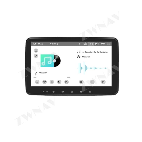ZWNAV 10.1 inch car radio HD Touch Screen Android 14 For Fiat TIPO EGEA 2019-2021 GPS Navigation Player Head Unit